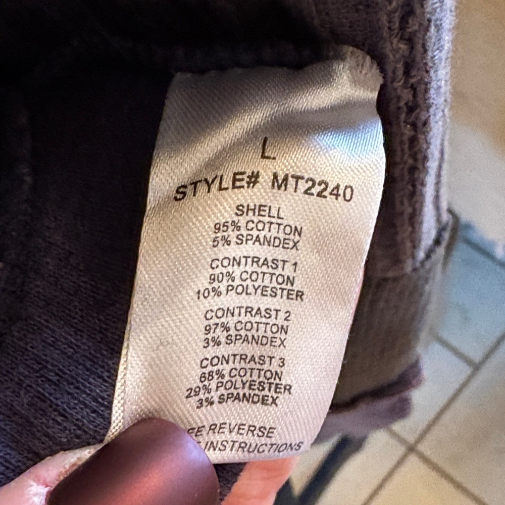 Oli & Hali Bluish-Purple Waffle Textured Henley - Picture 15 of 16
